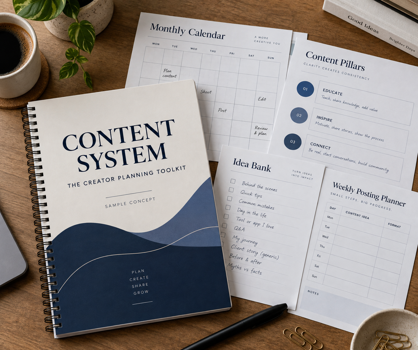 Content System sample concept